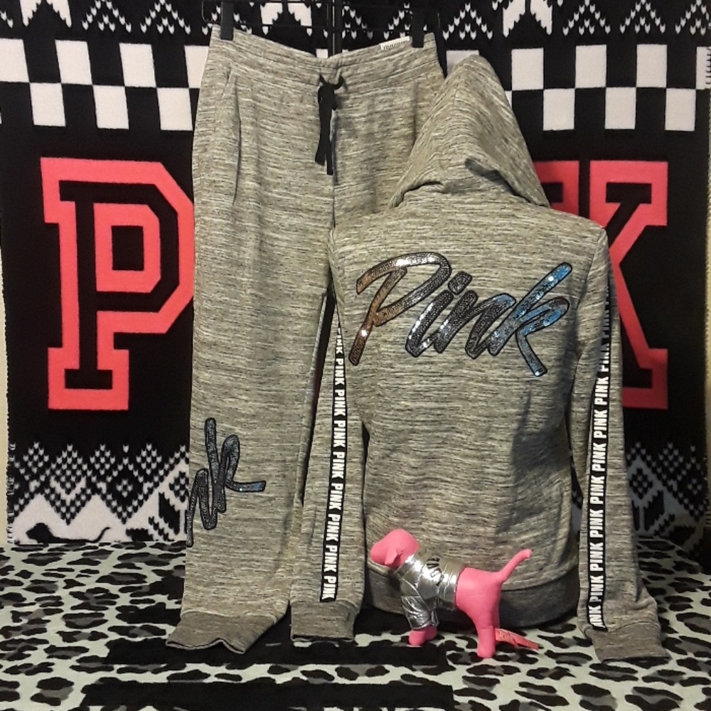 NWT Pink vs Bling Matching Set